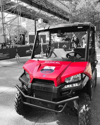 Every mile, every runner, every moment. CrowdRx is on-site to keep the NYC Marathon safe and smooth. 🏃‍♂️🚑