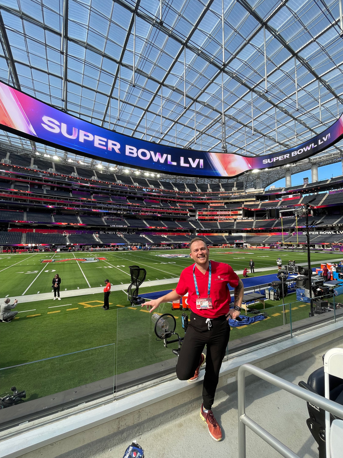 CrowdRx at the Super Bowl